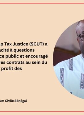 Le projet Scaling Up Tax Justice (SCUT) l.