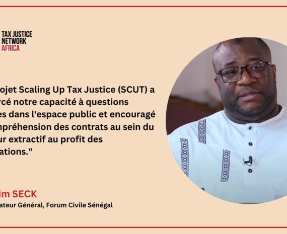 Le projet Scaling Up Tax Justice (SCUT) l.