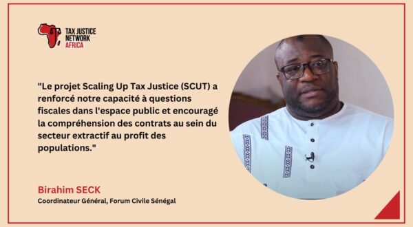 Le projet Scaling Up Tax Justice (SCUT) l.