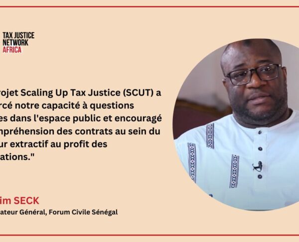 Le projet Scaling Up Tax Justice (SCUT) l.